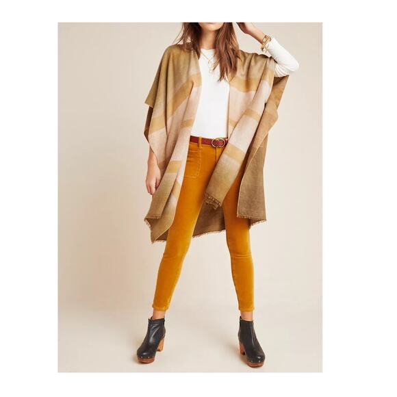 Anthropologie Do Everything in Love Tonal Striped Kimono - Picture 1 of 6